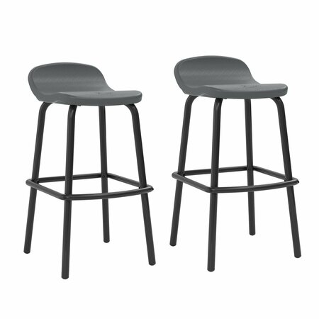 Suncast Oasis Outdoor Barstools BMBS2PK